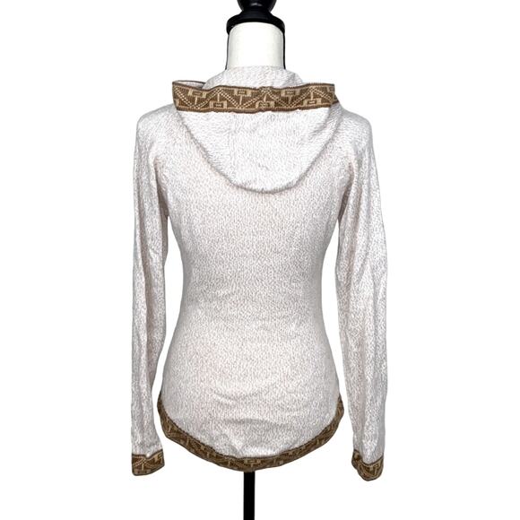 Alpaca Fina Peruvian Hooded Sweater Size XS/S - Picture 2 of 9